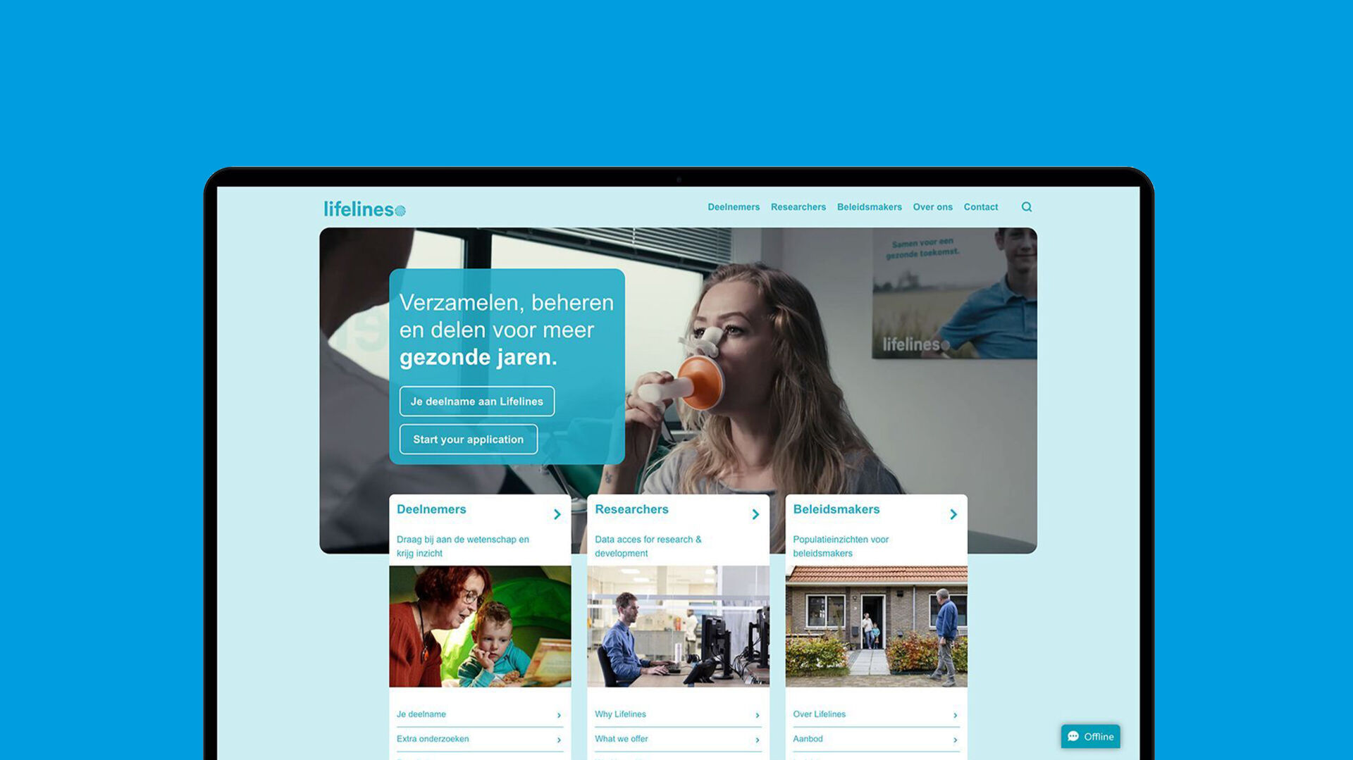 Lifelines corporate site