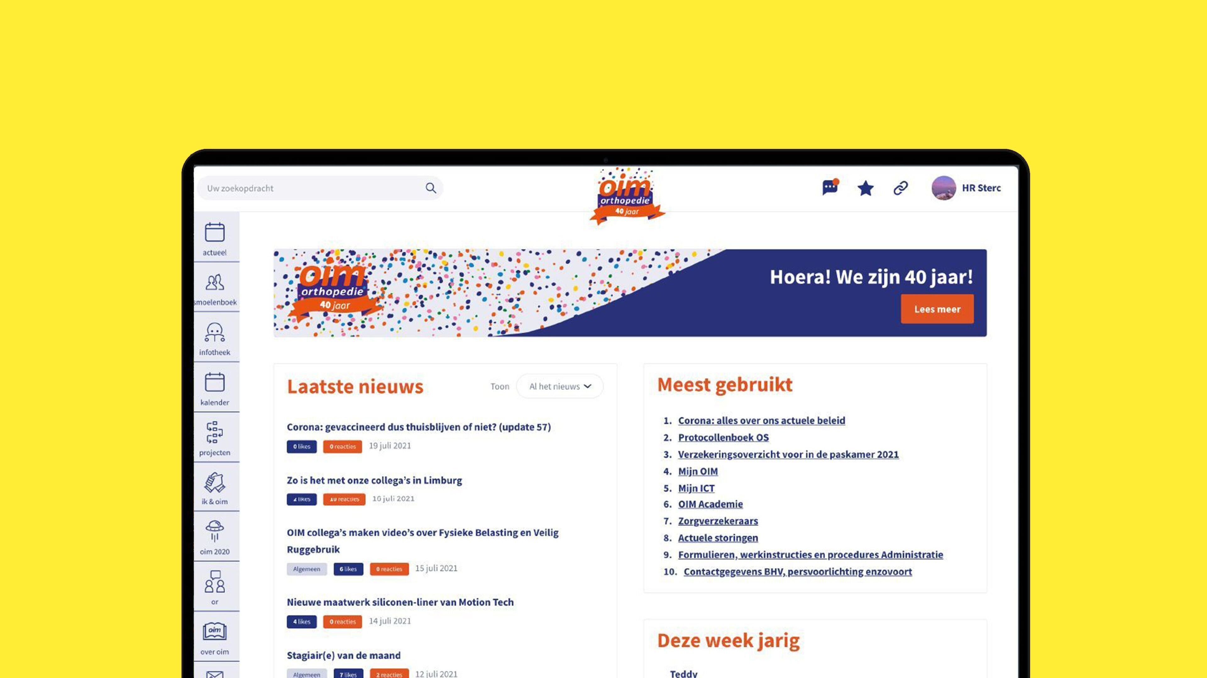 Intranet OIM