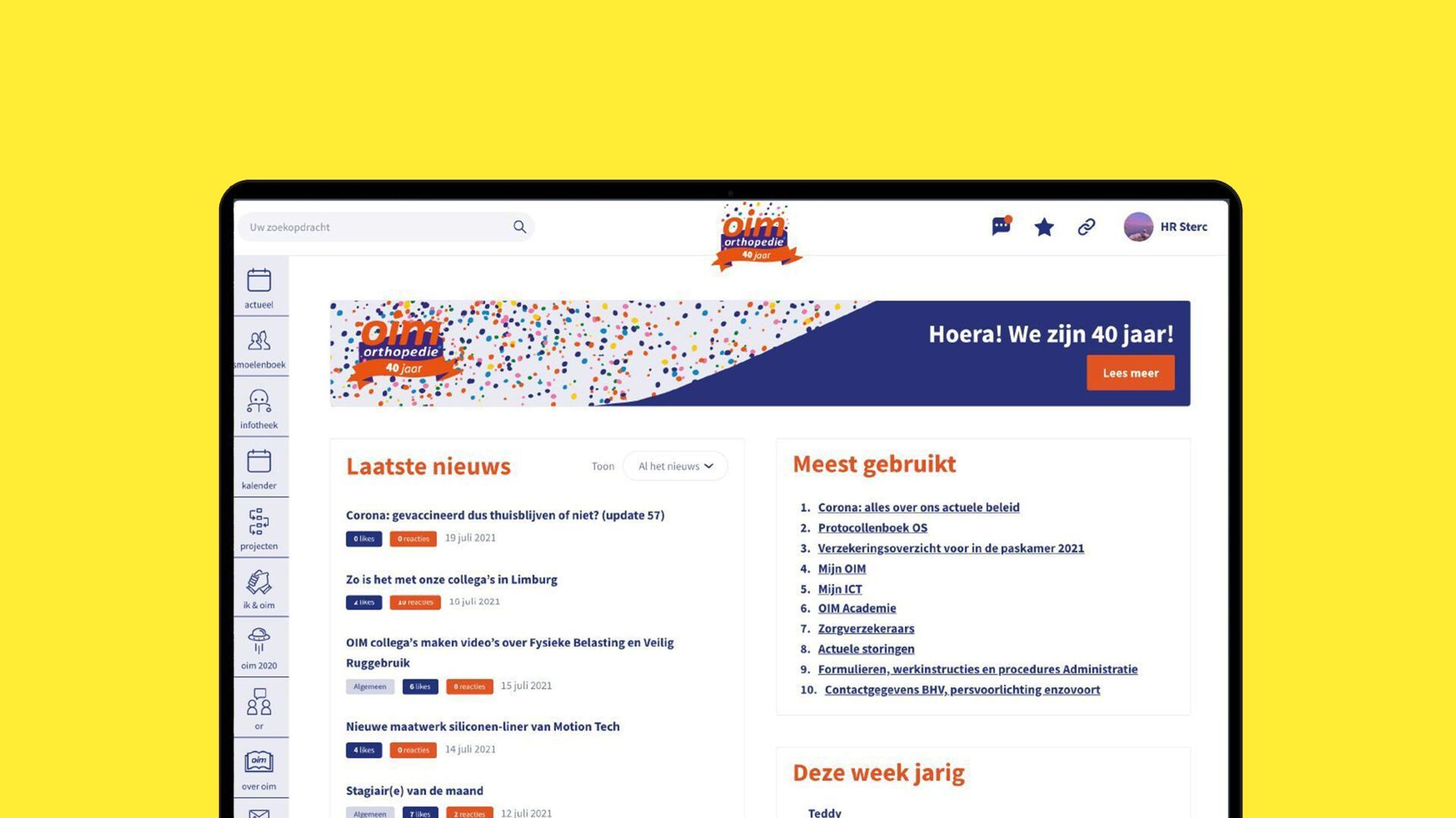 Intranet OIM