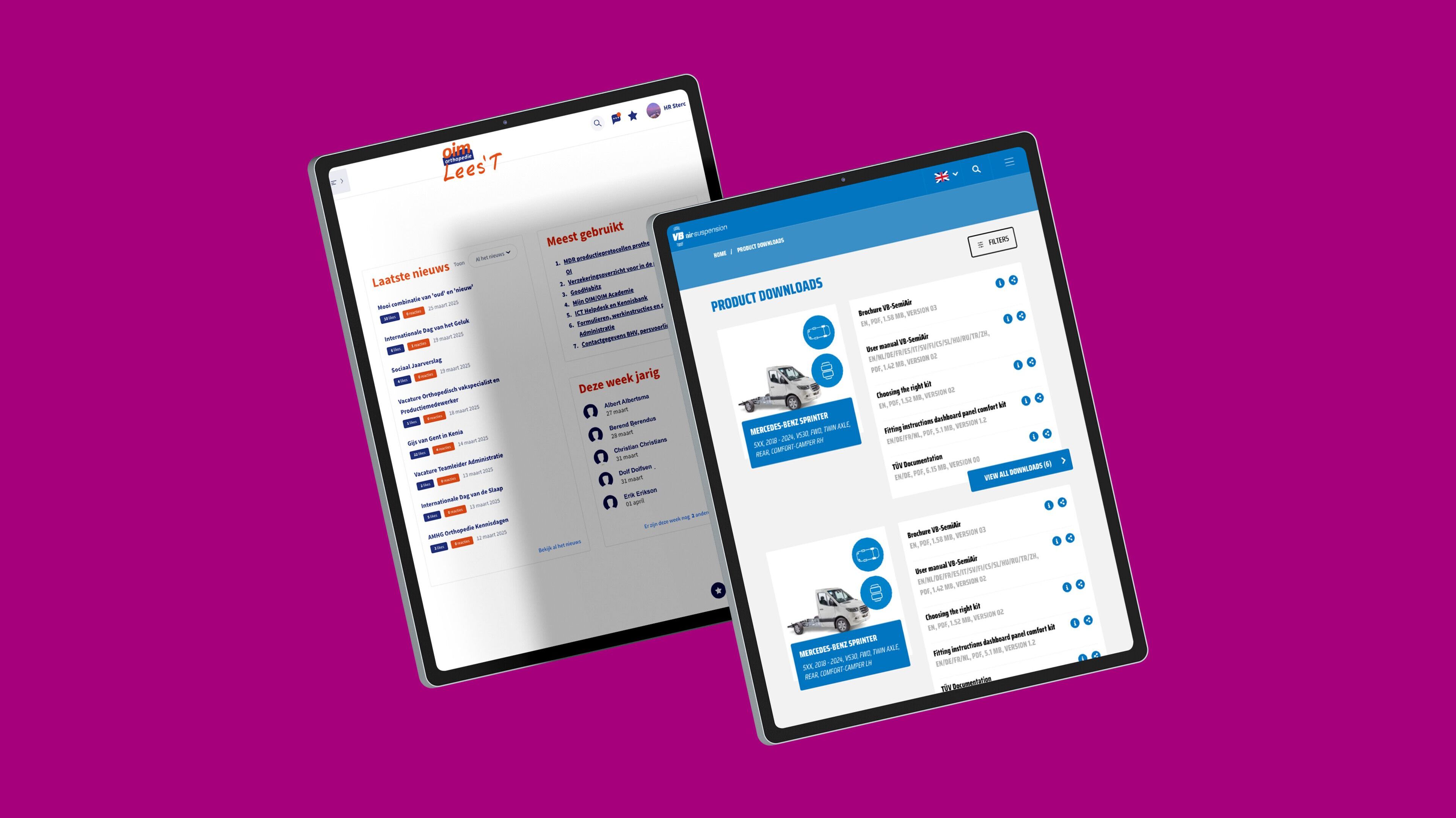 Online portaal door Sterc