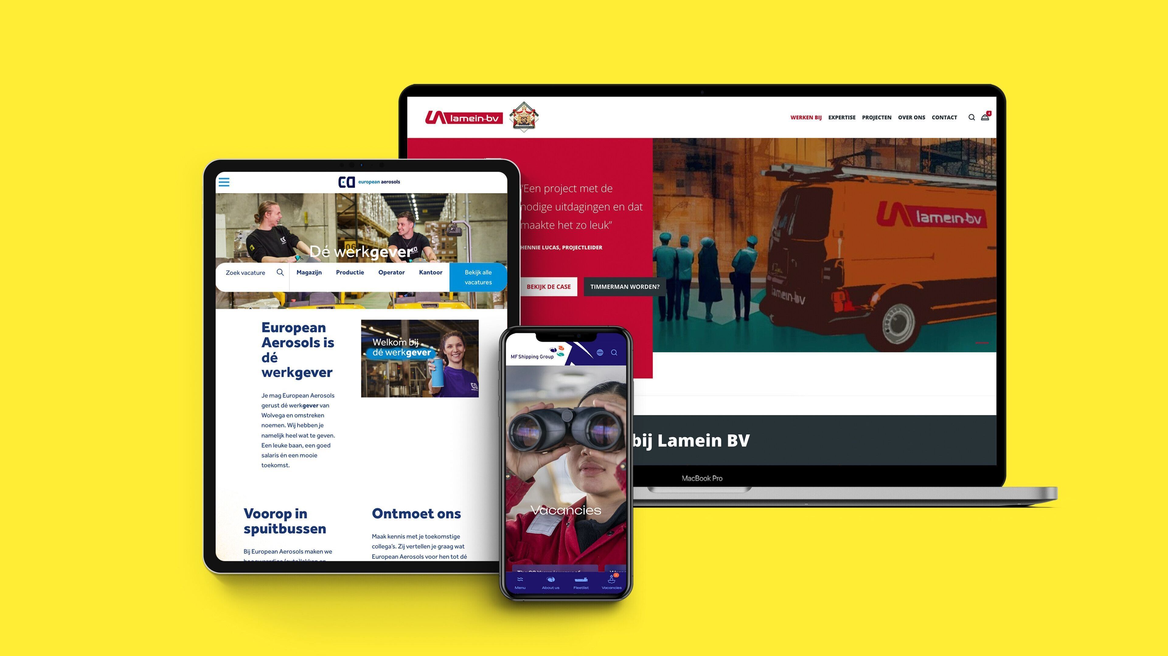 Werken bij-site door Sterc