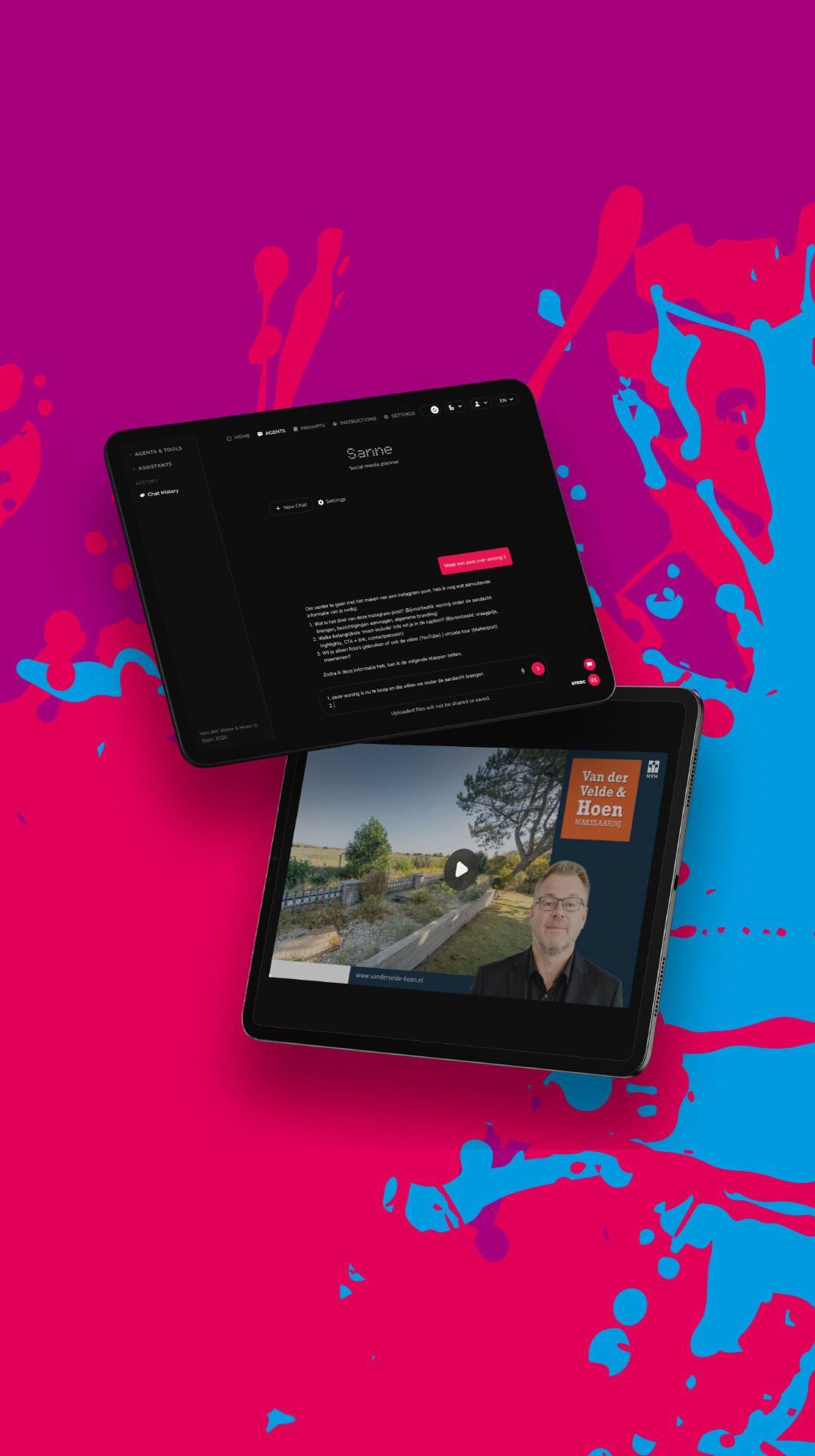 AI-agents voor Van der Velde & Hoen