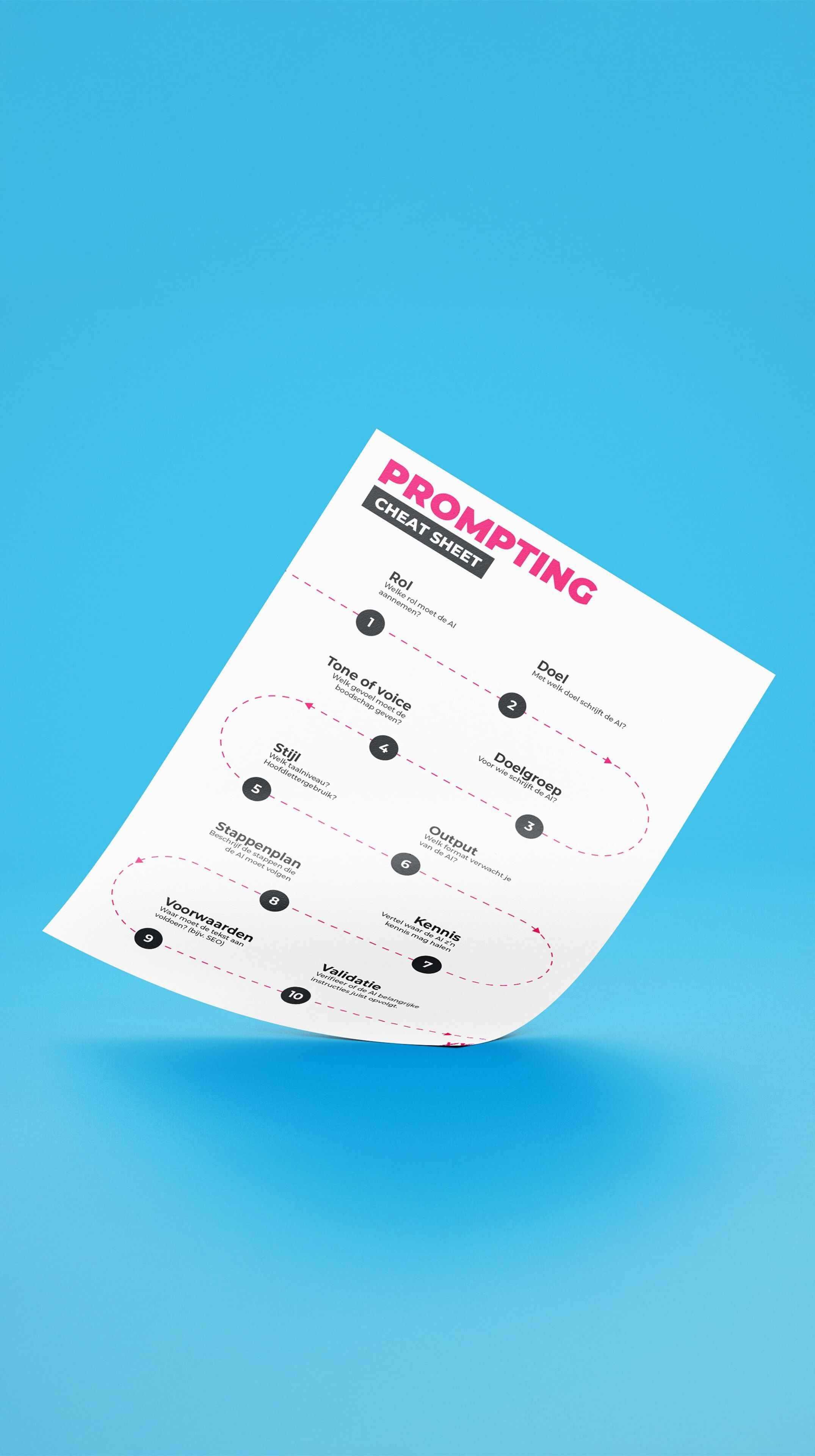 Cheatsheet content prompting