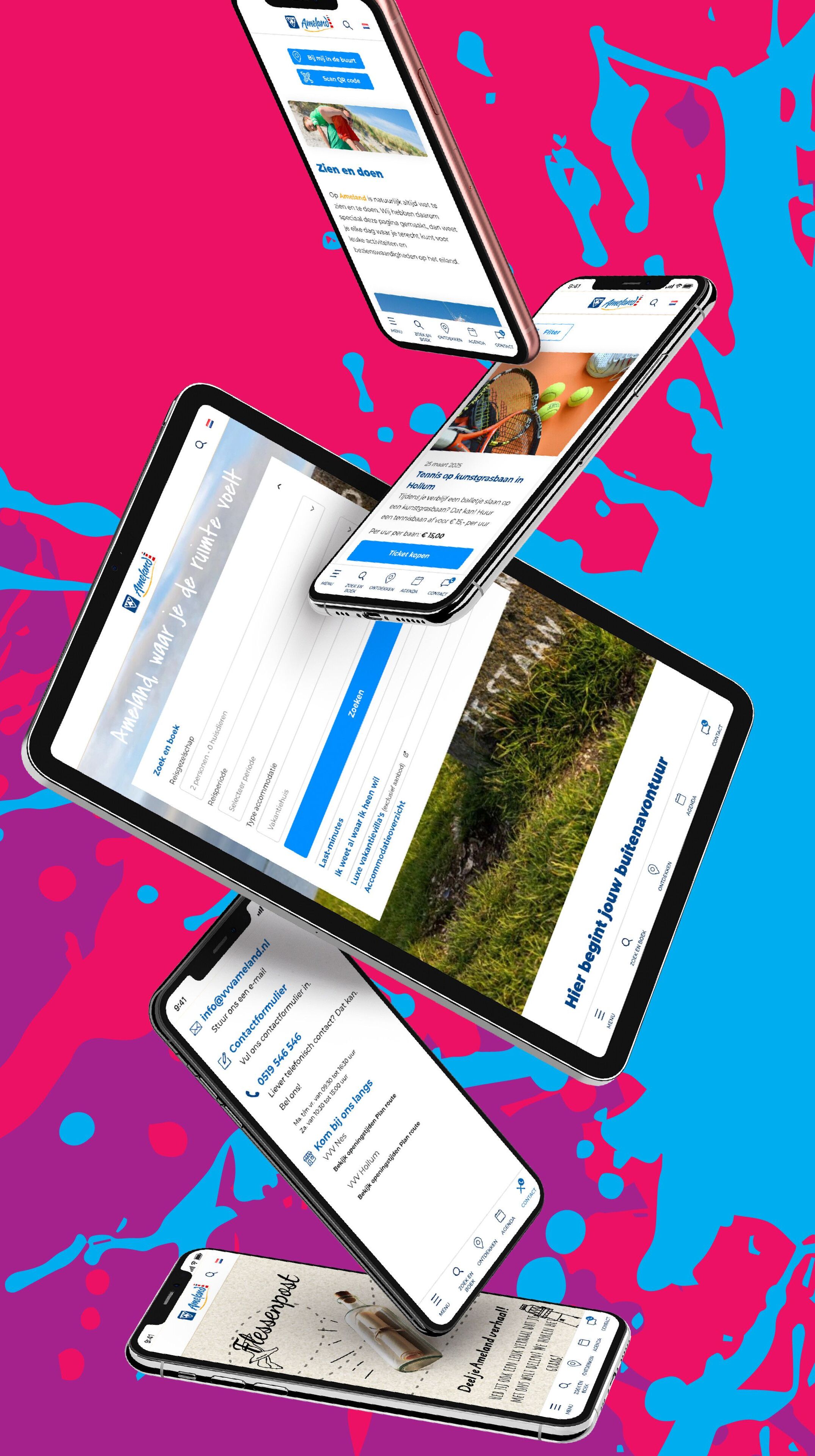 VVV Ameland web app
