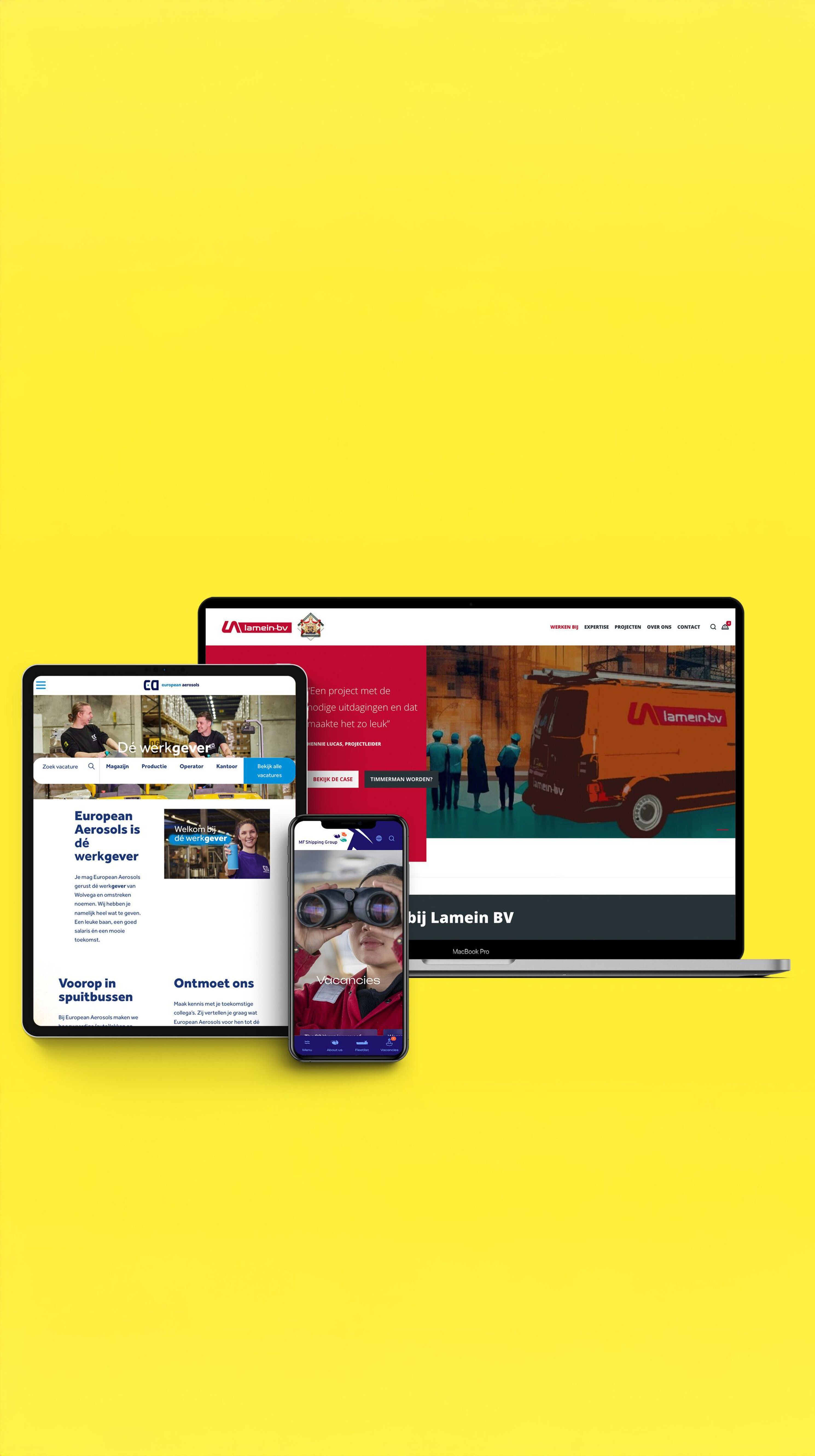 Career sites by Sterc