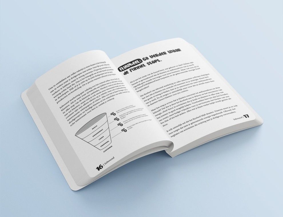 Binnenkant B2B marketing boek
