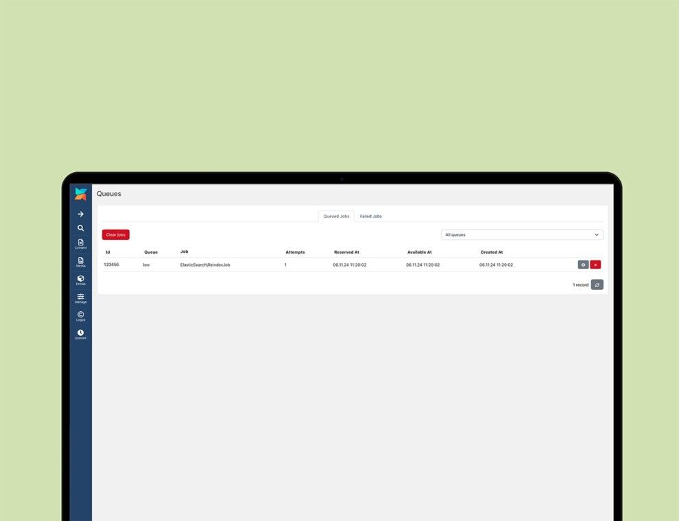 Laravel Horizon for dashboarding