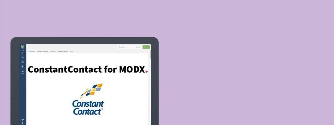 ConstantContact für MODX