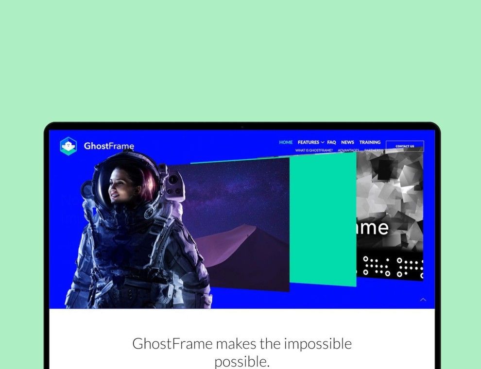 GhostFrame website